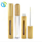 OEM vazio de bambu dos tubos do batom do corpo do ABS dos tubos de 10ml 5g Chapstick