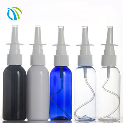 18/410   O pulverizador nasal bombeia do pulverizador livre da névoa 0.12ml de BPA a garrafa azul