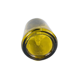O vidro verde geado inclinado engarrafa a garrafa de óleo 30ml essencial vazia